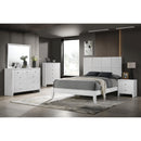  Crown Mark Denker B4712-K King Bed - White IMAGE 2