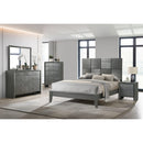  Crown Mark Denker B4715-Q Queen Bed - Gunmetal IMAGE 2