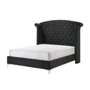  Crown Mark Lucinda B9265-K King Panel Bed - Black IMAGE 1