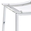  Coaster Furniture Jovani 182359 Acrylic Backless Bar Stool - Chrome IMAGE 9