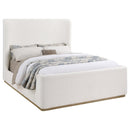 Coaster Furniture Nala King Upholstered Sleigh Bed 302046KE IMAGE 1
