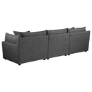 Coaster Furniture Sasha Fabric 3 pc Sectional 551681-SETB IMAGE 5