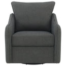 Coaster Furniture Madia Swivel Glider Fabric Accent Chair 903393 IMAGE 3