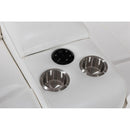 New Era Innovations Turbo Power Reclining 6 pc Sectional Turbo S8686 6 pc Power Reclining Sectional - White IMAGE 3