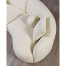 Nova Wholesale Furniture Bonita Fabric 3 pc Sectional BONITAIVORY-SEC3 IMAGE 14