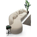 Nova Wholesale Furniture Cloe Fabric 2 pc Sectional CLOEBOUCLE-SECLAF IMAGE 4