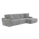 Nova Wholesale Furniture Comfrey Fabric Sectional COMFREYGRAY-SEC IMAGE 1