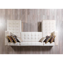 Nova Wholesale Furniture Elisha Fabric 3 pc Sectional ELISHAIVORY-SEC IMAGE 10