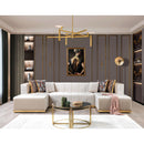 Nova Wholesale Furniture Elisha Fabric 3 pc Sectional ELISHAIVORY-SEC IMAGE 7