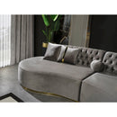 Nova Wholesale Furniture Ella Fabric 2 pc Sectional ELLAGRAY-SEC IMAGE 12