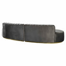 Nova Wholesale Furniture Ella Fabric 2 pc Sectional ELLAGRAY-SEC IMAGE 6