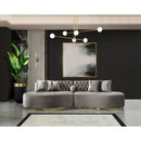 Nova Wholesale Furniture Ella Fabric 2 pc Sectional ELLAGRAY-SEC IMAGE 8