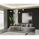 Nova Wholesale Furniture Ella Fabric 2 pc Sectional ELLAGRAY-SEC IMAGE 9