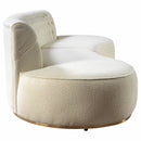 Nova Wholesale Furniture Ella Fabric 2 pc Sectional ELLAIVORY-SEC IMAGE 5