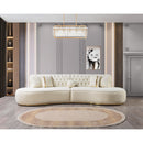 Nova Wholesale Furniture Ella Fabric 2 pc Sectional ELLAIVORY-SEC IMAGE 6