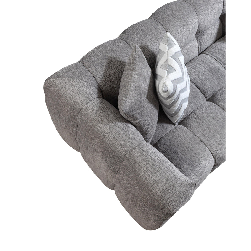 Nova Wholesale Furniture Ivy Fabric Sectional IVYGR-RSEC IMAGE 15