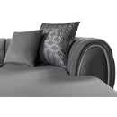 Nova Wholesale Furniture Jessie Fabric Sectional JESSIE SEC-GRAY IMAGE 12