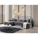 Nova Wholesale Furniture Jessie Fabric Sectional JESSIE SEC-GRAY IMAGE 7