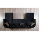 Nova Wholesale Furniture Jessie Fabric Sectional JESSIE SEC-BLACK IMAGE 11