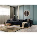 Nova Wholesale Furniture Jessie Fabric Sectional JESSIE SEC-BLACK IMAGE 7