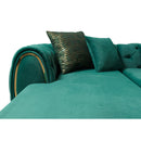 Nova Wholesale Furniture Jessie Fabric Sectional JESSIE SEC-GREEN IMAGE 12