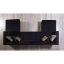 Nova Wholesale Furniture Juliana Fabric 4 pc Sectional JULIANABLACK-SEC4 IMAGE 13