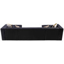 Nova Wholesale Furniture Juliana Fabric 4 pc Sectional JULIANABLACK-SEC4 IMAGE 3