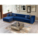 Nova Wholesale Furniture Juliana Fabric 4 pc Sectional JULIANABLUE-SEC4 IMAGE 12