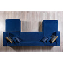 Nova Wholesale Furniture Juliana Fabric 4 pc Sectional JULIANABLUE-SEC4 IMAGE 14