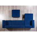 Nova Wholesale Furniture Juliana Fabric 4 pc Sectional JULIANABLUE-SEC4 IMAGE 15