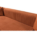 Nova Wholesale Furniture Juliana Fabric 4 pc Sectional JULIANAORANGE-SEC4 IMAGE 13