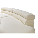 Nova Wholesale Furniture Larissa Fabric Sectional LARISSAIVORY-SEC IMAGE 15