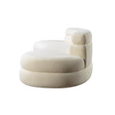 Nova Wholesale Furniture Larissa Fabric Sectional LARISSAIVORY-SEC IMAGE 5