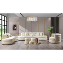 Nova Wholesale Furniture Larissa Fabric Sectional LARISSAIVORY-SEC IMAGE 8