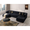 Nova Wholesale Furniture Neva Fabric Sectional NEVABLACK-SEC IMAGE 10