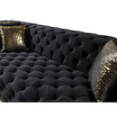 Nova Wholesale Furniture Neva Fabric Sectional NEVABLACK-SEC IMAGE 13