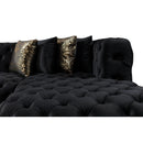 Nova Wholesale Furniture Neva Fabric Sectional NEVABLACK-SEC IMAGE 14