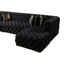 Nova Wholesale Furniture Neva Fabric Sectional NEVABLACK-SEC IMAGE 15