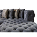 Nova Wholesale Furniture Neva Fabric Sectional NEVAGRAY-SEC IMAGE 13