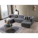 Nova Wholesale Furniture Neva Fabric Sectional NEVAGRAY-SEC IMAGE 7