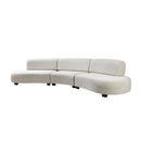 Nova Wholesale Furniture Olivia Fabric 3 pc Sectional OLIVIA3SEC IMAGE 1