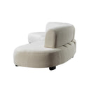 Nova Wholesale Furniture Olivia Fabric 3 pc Sectional OLIVIA3SEC IMAGE 4