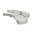 Nova Wholesale Furniture Olivia Fabric 3 pc Sectional OLIVIA3SEC IMAGE 5