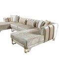 Nova Wholesale Furniture Santana Fabric Sectional SANTANAIVORY-SEC IMAGE 11
