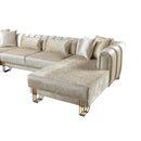 Nova Wholesale Furniture Santana Fabric Sectional SANTANAIVORY-SEC IMAGE 12