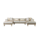 Nova Wholesale Furniture Santana Fabric Sectional SANTANAIVORY-SEC IMAGE 2