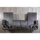 Nova Wholesale Furniture Santana Fabric Sectional SANTANASMOKE-SEC IMAGE 10