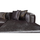 Nova Wholesale Furniture Santana Fabric Sectional SANTANASMOKE-SEC IMAGE 14