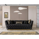 Nova Wholesale Furniture Daphne Stationary Fabric Sofa Daphne Sofa - Black IMAGE 4