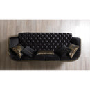Nova Wholesale Furniture Daphne Stationary Fabric Sofa Daphne Sofa - Black IMAGE 7